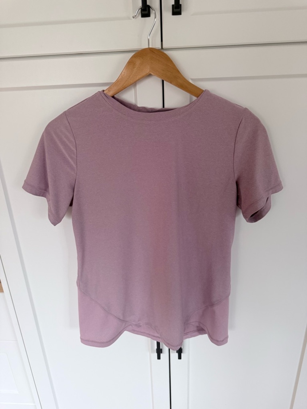 Women's Short Sleeve Tee - Dusty Mauve- Size Medium